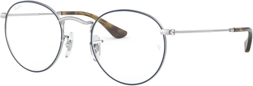 Vista 90 de Ray-Ban unisex-adult Rx3447v Round Metal Round Prescription Eyewear Frames