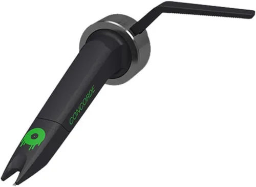 Vista 9 de Ortofon Concorde MkII Mix CC Twin Cartuchos con lápiz óptico esférico (negro) Paquete con cepillo de fibra de carbono Liquid Audio y paño de pulido