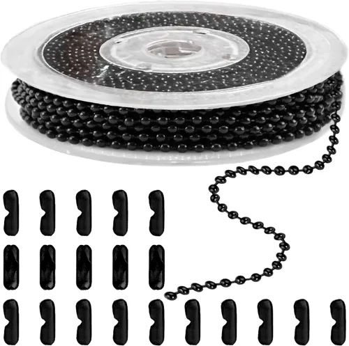 Vista 15 de Jishi Cadena de serpiente de oro de 33 pies de 0.047 in, cadenas para hacer joyas, collares, pulseras, suministros de joyería, hallazgos – Rollo