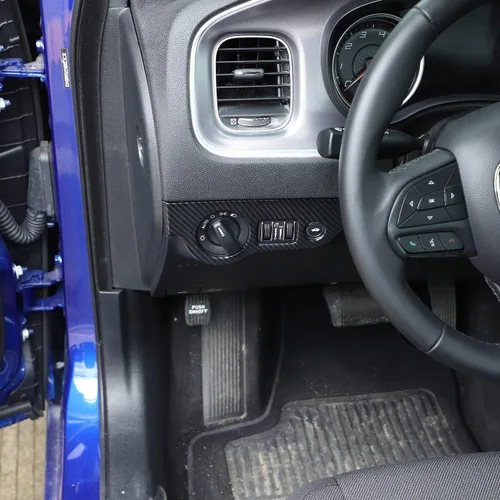 Vista 4 de Voodonala Panel de control del interruptor de los faros delanteros para Dodge Challenger 2015-2025 y Dodge Charger 2010-2025, accesorios interiores