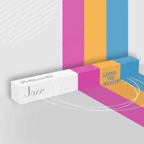 Vista 5 de Pelikan Jazz Classic K35 Ballpoint Pen Black Metal Refillable