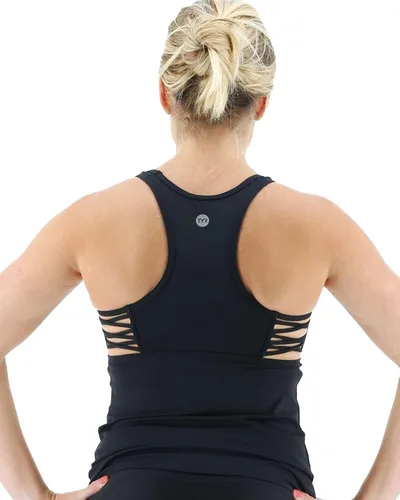 Vista 4 de TYR Camiseta tipo tankini Harley estándar para natación, yoga, fitness y entrenamiento