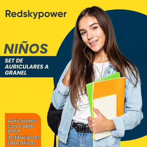 Vista 2 de Paquete de 5 auriculares con cable a granel, auriculares intrauditivos con conector de 0.138 in, cable libre de enredos de 4 pies, ajuste cómodo