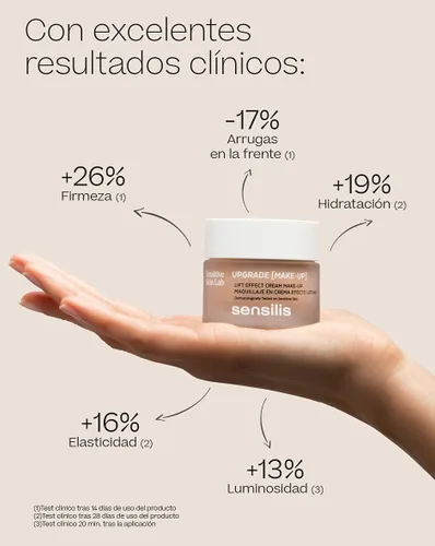 Vista 4 de Sensilis Actualizar Maquillaje 02 Miel Rose 1 fl oz