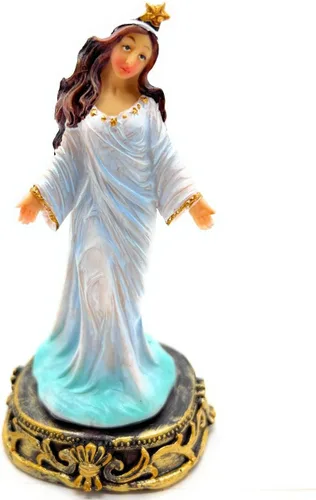 Vista 10 de Estatuas religiosas de 5 pulgadas (Ángel de la Guarda)