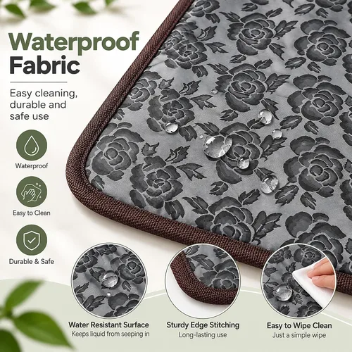 Vista 3 de Electric Dog Heating Blanket, Heating Pad for Cat, Pet with Anti-Bite Tube