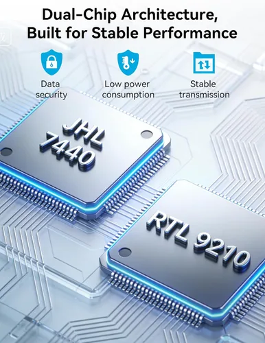 Vista 11 de ACASIS Carcasa SSD NVMe M.2 de 40 Gbps, instalación sin herramientas, carcasa NVMe para M1/M2/Pro/Max, compatible con USB4/3.2/3.1/3.0/2.0