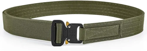 Vista 5 de WOLF TACTICAL Cinturón EDC híbrido resistente de liberación rápida - Cinturón de pistola CCW de 2 capas de 1.5 pulgadas