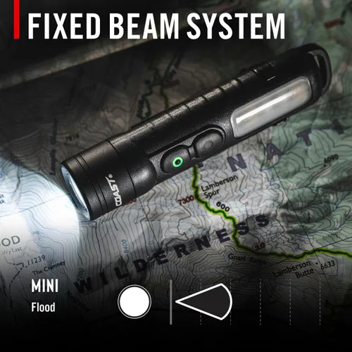 Vista 5 de Coast KL30R linterna LED recargable de bolsillo de 500 lúmenes con luz UV