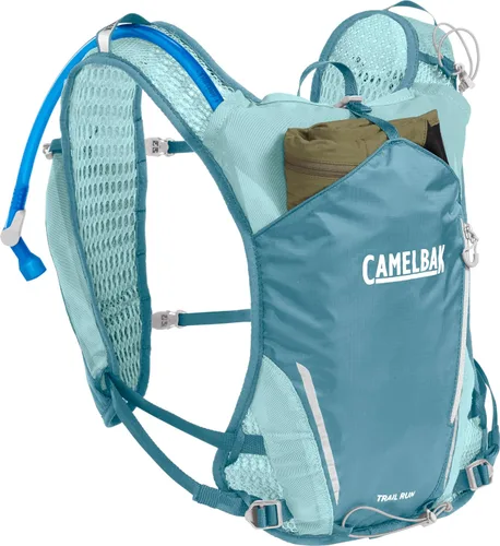 Vista 7 de CamelBak Chaleco de hidratación Trail Run para mujer, 34 onzas, azul adriático Azul Adriático 2.0