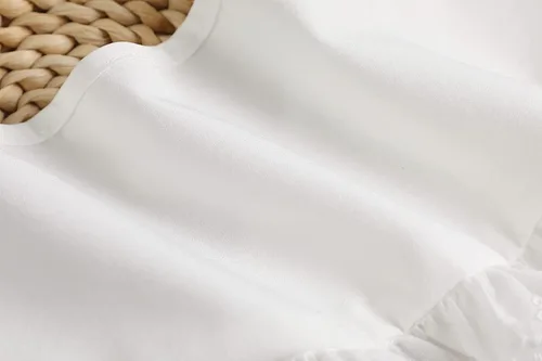 Vista 9 de Elegtiskas Cuello falso para mujer con cuello redondo y encaje mini