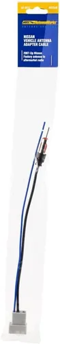 Vista 2 de Metra Electronics 40-NI12 - Adaptador de antena para radio de repuesto para vehículos Infiniti/Nissan 2007 en adelante, color negro
