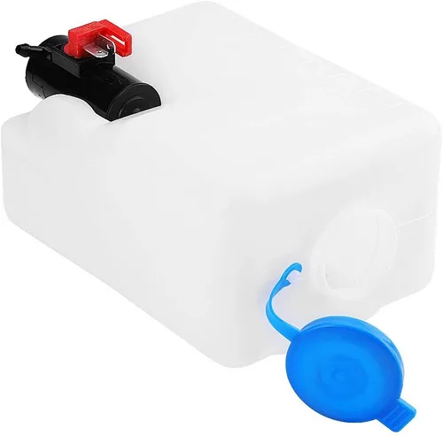 Vista 6 de Tanque de lavarropa, botella de lavado de parabrisas, kit de botella universal para lavaparabrisas bomba bomba tanque de botella herramientas