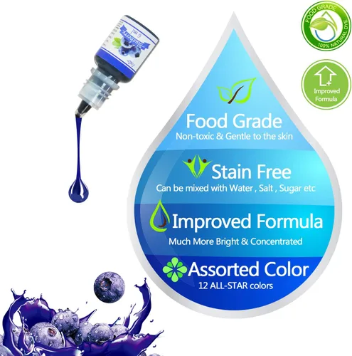 Vista 6 de Limino Tinte de jabón de bomba de baño de 12 colores - Coloración segura para la piel, de grado alimentario, para suministros de fabricación