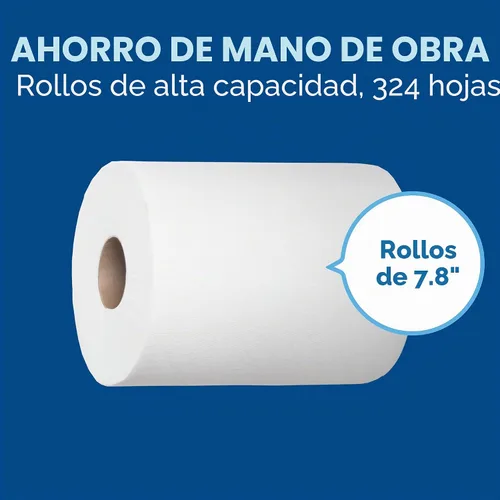 Vista 10 de Toalla, papel, c-pull Sofpull REG Wht 6/320 (toalla, papel, c-pull Sofpull REG Wht 6/320) 6 Rollo/Funda