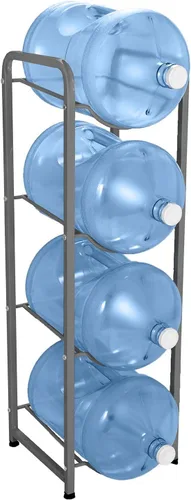 Vista 8 de BRIO Soportes de galón de una sola columna (gris) (2 niveles)