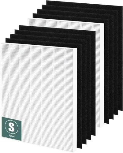 Vista 12 de Paquete de 2 filtros de repuesto C545 True HEPA S compatibles con repuesto para purificador de aire Winix C545, B151, P150, 9300 para filtro Winix S