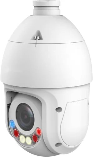 Vista 4 de EmpireTech IR y luz blanca Dual Light Fusion 4K 8MP 1/2.8 "CMOS 25x PTZ cámara IP, a todo color, luz de advertencia roja y azul, IVS, seguimiento