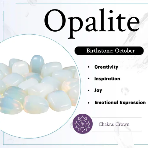 Vista 2 de mookaitedecor Cristales curativos opalita corazón amor preocupación palma piedra reiki equilibrio 0.5 pulgadas, paquete de 12, Opalita, opalita