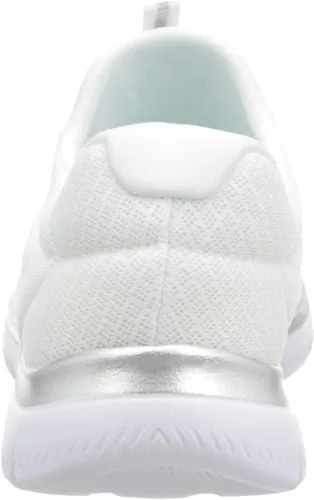 Vista 3 de Skechers Summits - Tenis para mujer, BlancoPlata