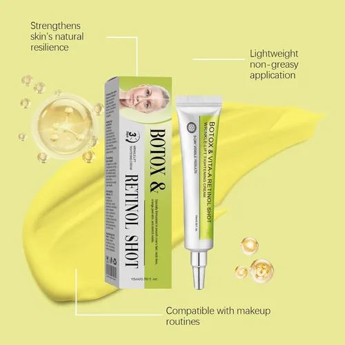 Vista 5 de Botoxmix & Vita-A Retinol Shot Crema de estiramiento de arrugas para levantar arrugas, crema de estiramiento facial instantáneo antiarrugas