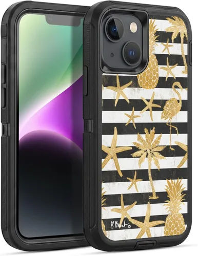 Vista 181 de Head Case Designs Officially Licensed Paul Brent Agate Mermaid Coastal Gel Armor Case [Military Grade Drop Protection] Compatible with Apple iPhone