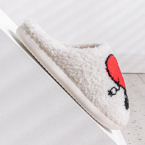 Vista 4 de Bad Cute Bunny Slippers, Cartoon Indoor Outdoor Home Slippers, Soft Plush Lightweight Slippers, Couples Casual Shoes Non-slip Slides Shoes