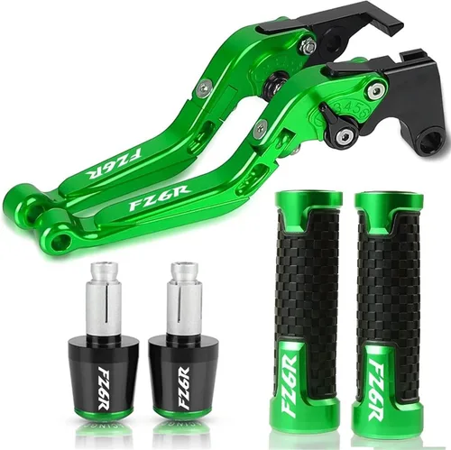 Vista 22 de Palancas de embrague de freno de motocicleta para manillar Yamaha FZ6R FZ 6R FZ-6R 2009 2010 2011 2012 2013 2014 2015 2016 2017 (Color : 1)