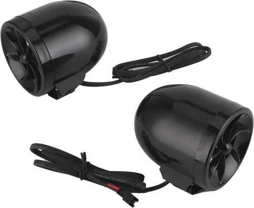 Vista 3 de Fydun Reproductor de música sonido sonido estéreo Amplificador sistema, altavoz de motocicleta, altavoz de motocicleta de 12 V, amplificador