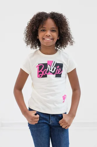 Vista 3 de Barbie Paquete de 2 camisetas para niñas de niños pequeños a niños pequeños