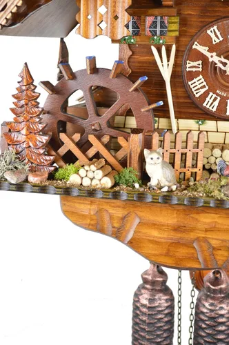 Vista 2 de Reloj de cuco romántico reloj de beso