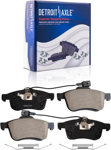 Vista 25 de Detroit Axle - Pinzas de freno traseras para el lado del pasajero + pastillas de freno de cerámica con herramientas de repuesto para Acura CL TL