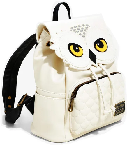 Vista 2 de Loungefly x Mini mochila Hedwig the Owl (talla única, color crema multicolor), Beige