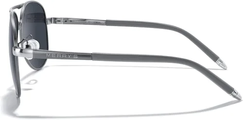 Vista 10 de MERRY'S, UV400 S8513, gafas de sol polarizadas para conducir, marco irrompible, para hombre.