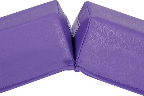 Vista 8 de Haz de equilibrio de 6 pies/9 pies para niños, haz de gimnasia plegable para el hogar, equipo de gimnasia plegable para niños y adultos, base
