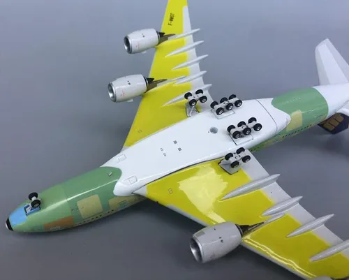 Vista 9 de Phoenix Singapore Airlines para Airbus A380 F-WWST 1 ° 400 DIECAST modelo de avión preconstruido