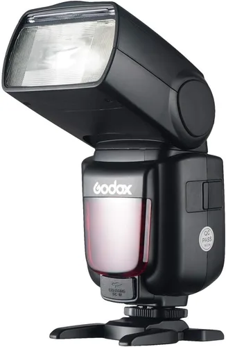 Vista 2 de Godox 2 flash TT600 con kit de disparo para cámaras Canon, HSS GN60 2.4G Flash inalámbrico Speedlite, flash maestro/esclavo con sistema de disparo