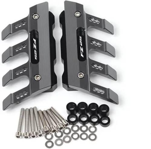 Vista 8 de Protector de caídas de horquilla delantera CNC para motocicleta Yamaha FZ-25 FZ25 / ABS anticaídas
