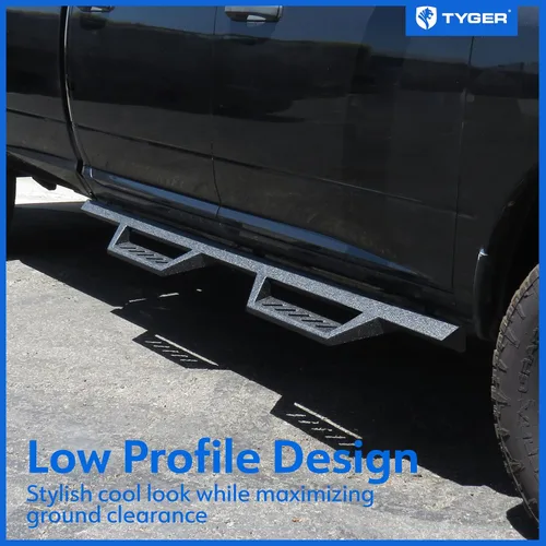 Vista 4 de Tyger Auto LanderX - Estribo compatible con Dodge Ram 1500 2009-2018; 2010-2026 2500 3500; 2019-2024 Classic Crew Cab TG-LX3D82348 Barras Nerf