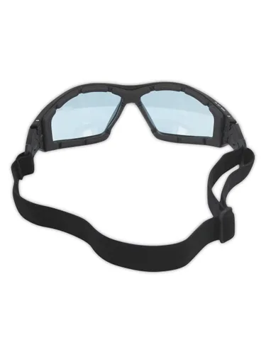 Vista 3 de MAGID Gafas de seguridad con patillas y correa extraíble, 2 pares, tamaño (G919)