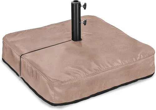 Vista 8 de Cubierta para base de sombrilla de patio, resistente al agua 600D, resistente al agua, anti-UV, para exteriores, fundas cuadradas para base