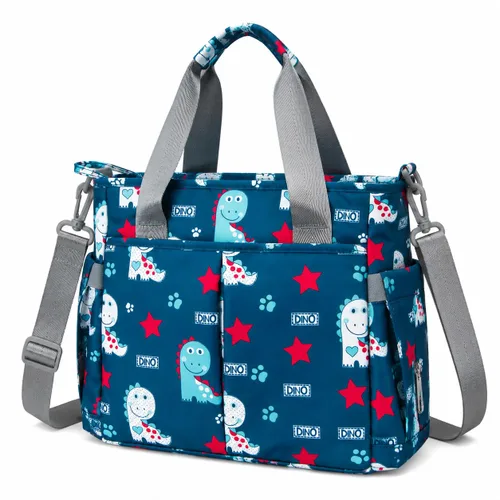 Vista 12 de Bolsa de pañales de viaje mediana para mamá y papá Cute Owl