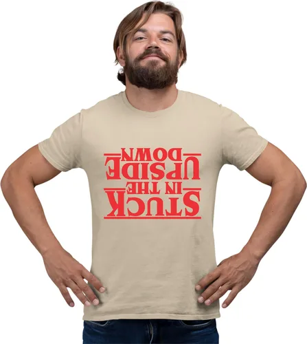 Vista 17 de Go All Out Camiseta para adultos Stuck in The Upside Down