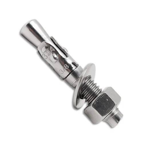 Vista 13 de Anclaje de cuña de 1/2" x 3-3/4 pulgadas, anclajes de hormigón de acero inoxidable, sujetadores de pernos de expansión de trabajo pesado