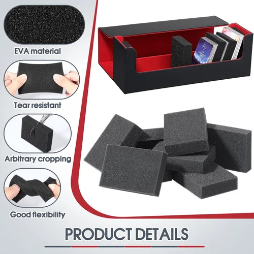 Vista 3 de Separadores de tarjetas para cajas de almacenamiento, separadores de cajas comerciales, esponja multifunción para tarjetas, esponja absorbente