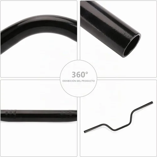 Vista 4 de AnXin - Manillar de motocicleta de 7/8" de elevación alta, tipo Tracker, universal para Sportster XL 883 1200, Cruiser, Bobber, Chopper