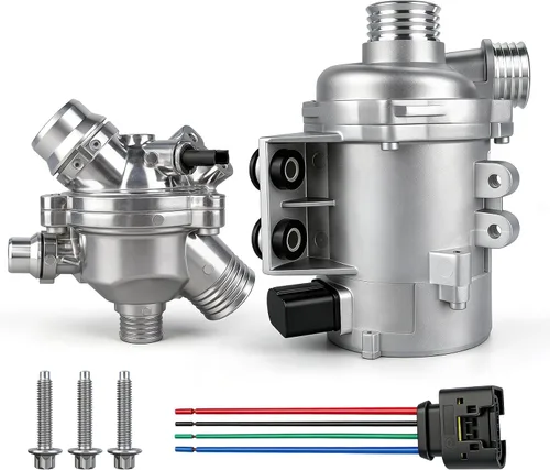 Vista 10 de Bomba de agua de motor eléctrico compatible con BMW 328i 528i X3, X5 428i 228i X1 X4 Z4 2012-2017 228i/328i/428i/528i xDrive, bomba de refrigerante