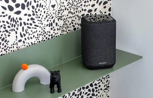 Vista 7 de Denon Home 150 Altavoz inteligente inalámbrico - Diseño compacto, Wi-Fi y Bluetooth, HEOS integrado, Alexa integrado, Siri y AirPlay 2, Spotify Negro