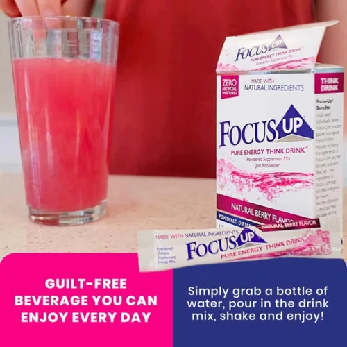 Vista 3 de Focus Up Pure Energy Think Drink