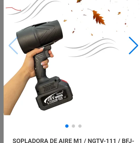 sopladora de aire de 36 voltios de olivander